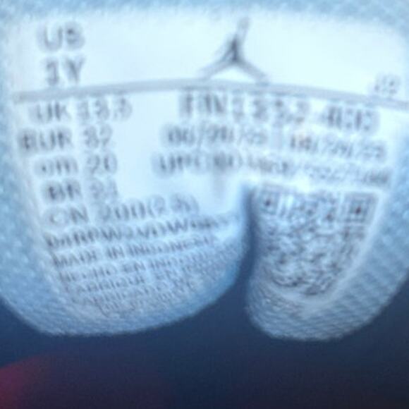 Nike - Air Jordan 1 Mid - Sneakers - Blue/White - Kids Little - 1Y - FN1353-400 - Picture 9 of 9